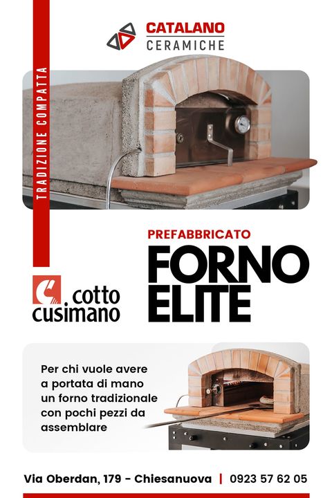 Scopri la praticità del #forno a gas #Elite Prefabbricato by Cotto Cusimano  ! 🍕❤️
