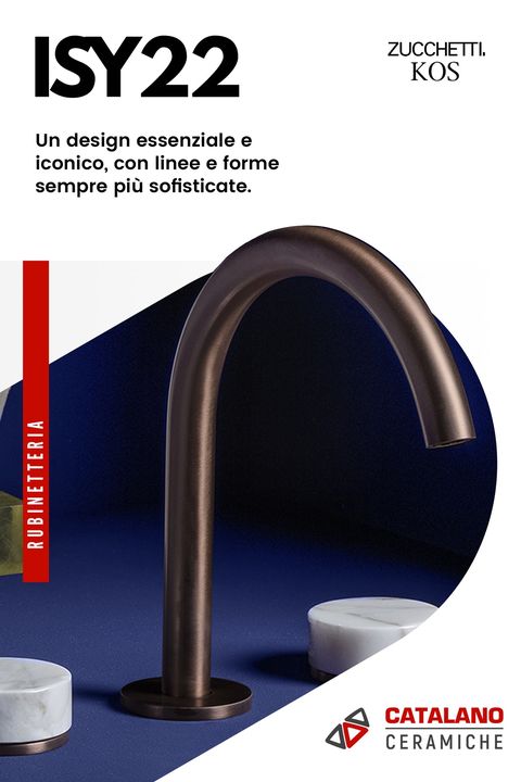 #ISY22 by Zucchetti.Kos , disegnato da Matteo Thun & Partners, è molto più di una nuova collezione di rubinetteria.