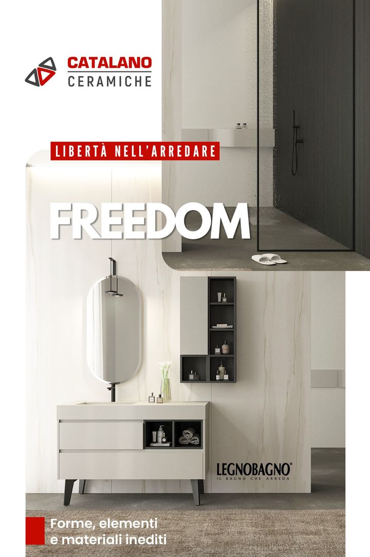 FREEDOM - LEGNOBAGNO

La collezione di LegnoBagno Freedom presenta nuove forme