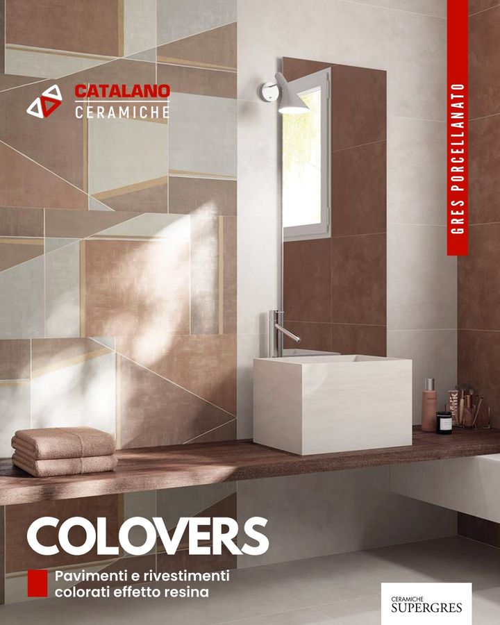 COLOVERS

Realizza il tuo bagno con la collezione Colovers di Ceramiche